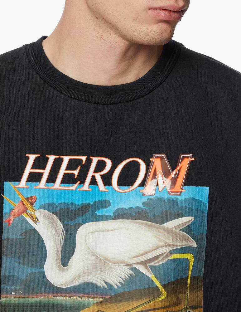 rinascente Heron Preston T-shirt heron stampa airone frontale