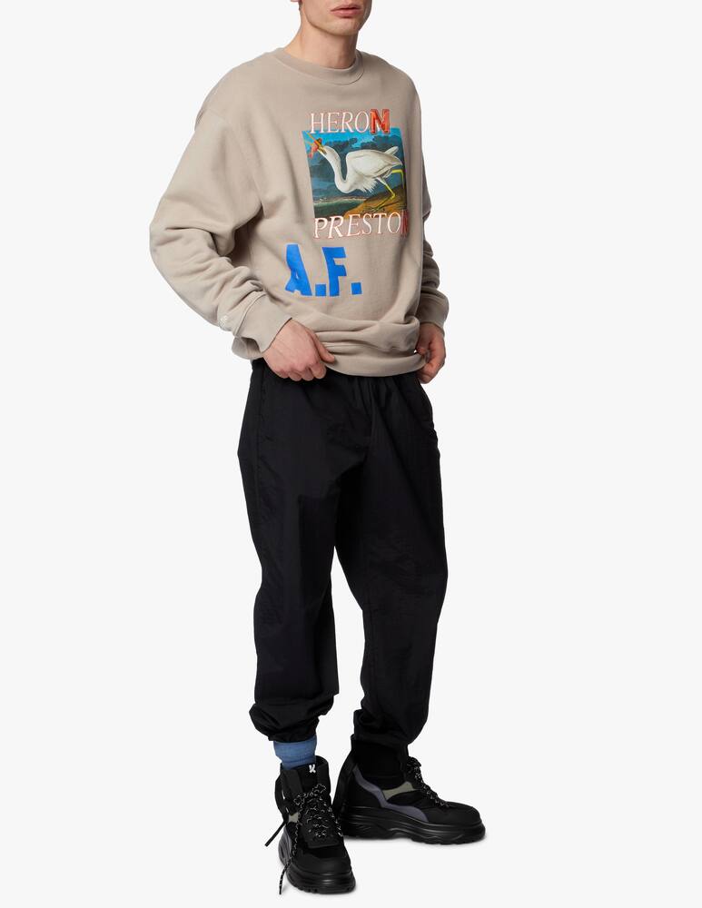 Heron Preston Heron af crewneck sweatshirt - picture 1 Heron Preston Heron af crewneck sweatshirt - picture 1