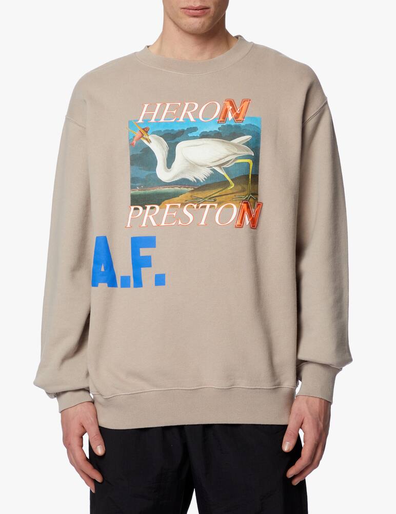 rinascente Heron Preston Heron af crewneck sweatshirt