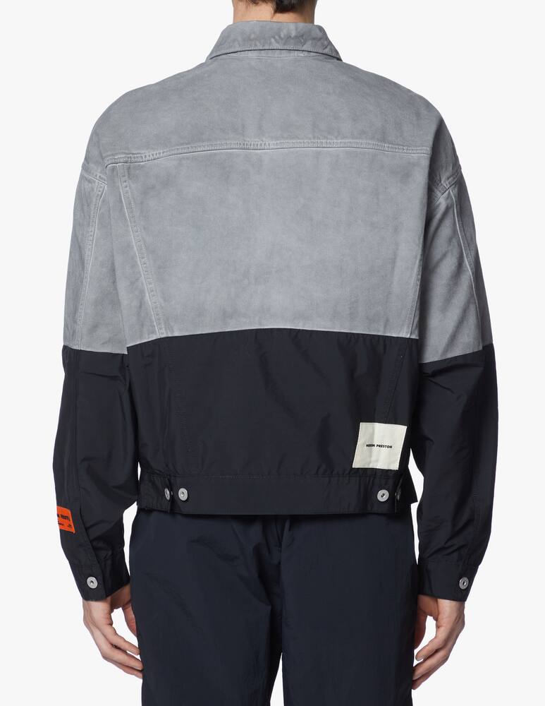 Heron Preston Nylon over trucker denim jacket - picture 2 Heron Preston Nylon over trucker denim jacket - picture 2
