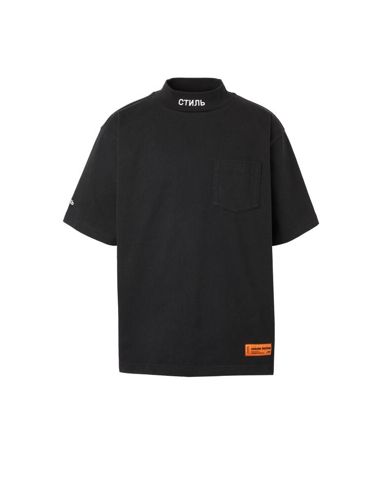 rinascente Heron Preston Dolcevita con tasca in misto cotone