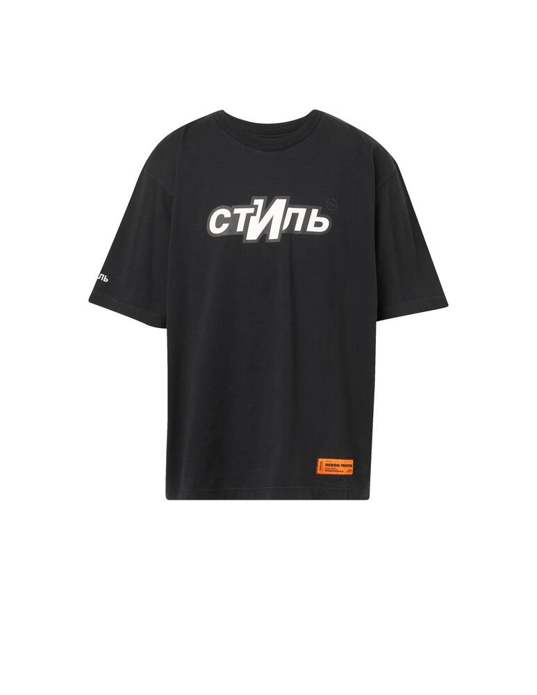 rinascente Heron Preston Maglietta girocollo light ctnmb sport - nero