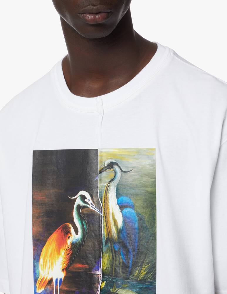 rinascente Heron Preston Tee os split light herons 