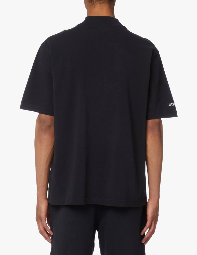 rinascente Heron Preston Maglietta manica corta collo alto logo - nero