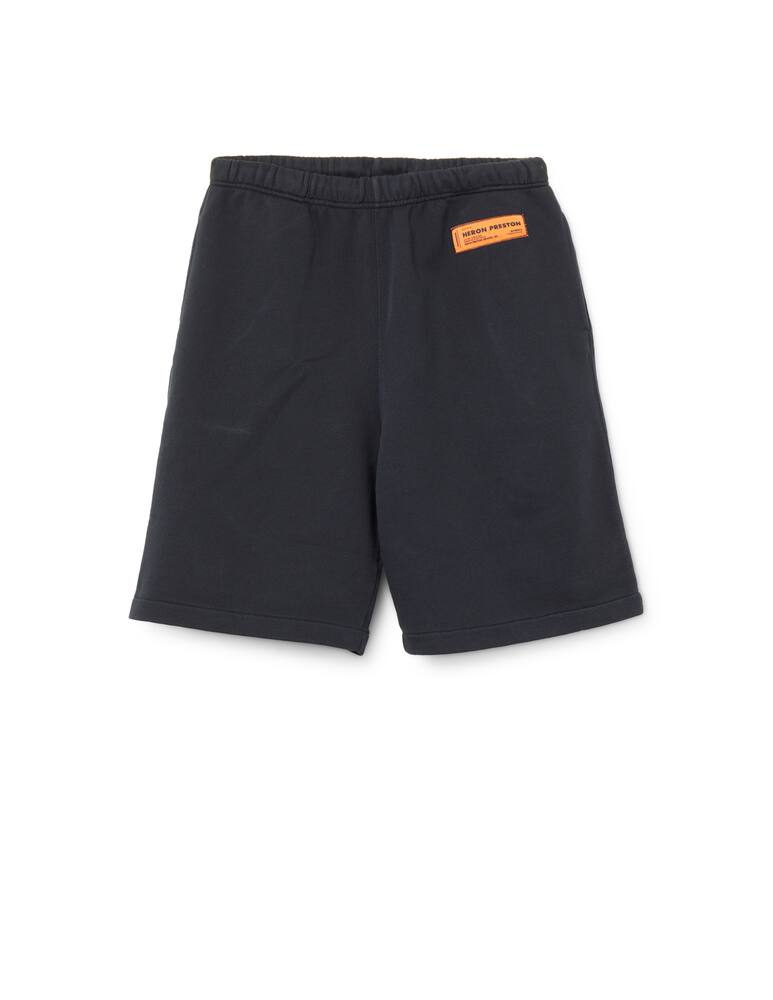 rinascente Heron Preston Short fleece logo - black