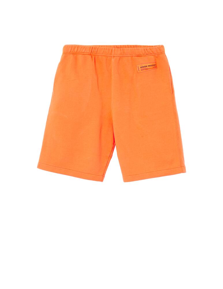 rinascente Heron Preston Short fleece logo - orange
