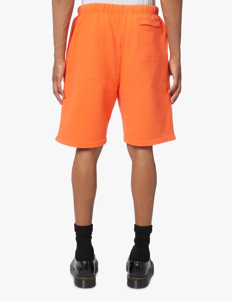 rinascente Heron Preston Short fleece logo - orange
