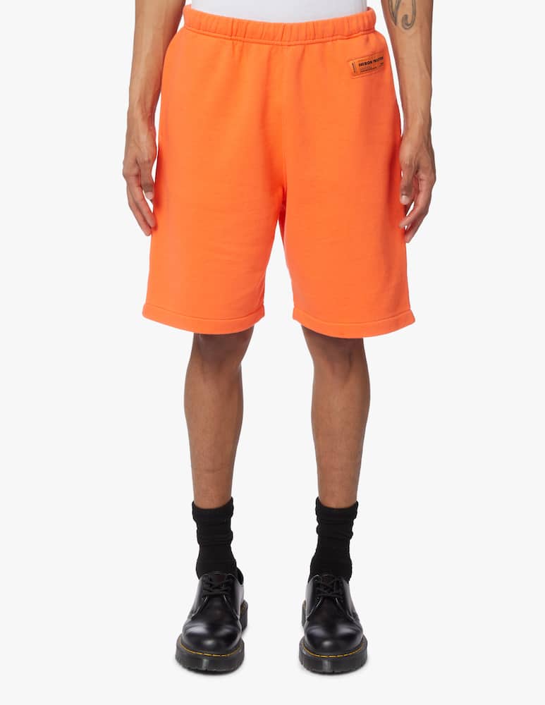 rinascente Heron Preston Short fleece logo - orange