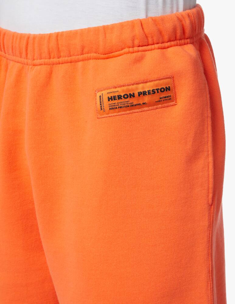 rinascente Heron Preston Short fleece logo - orange