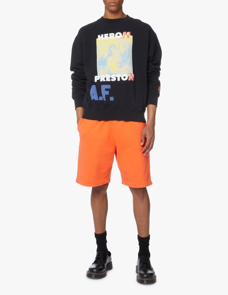 rinascente Heron Preston Os af print sweater - black