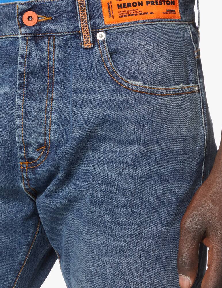 rinascente Heron Preston Ghost pocket slim denim - blue