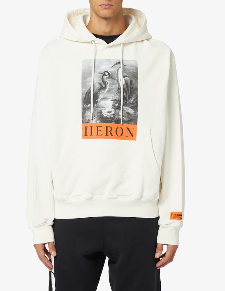 Heron Preston Hoodie airone maxi logo - picture 1 Heron Preston Hoodie airone maxi logo - picture 1