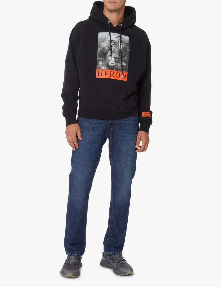 rinascente Heron Preston Hoodie airone maxi logo
