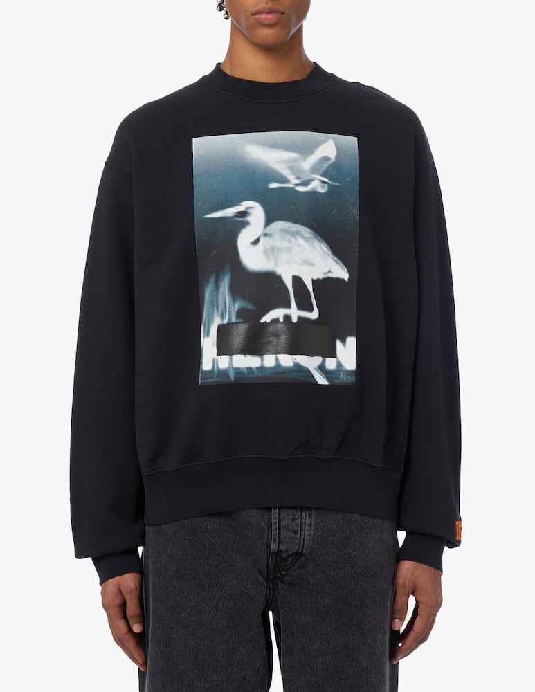 rinascente Heron Preston Maglia girocollo censored airone 