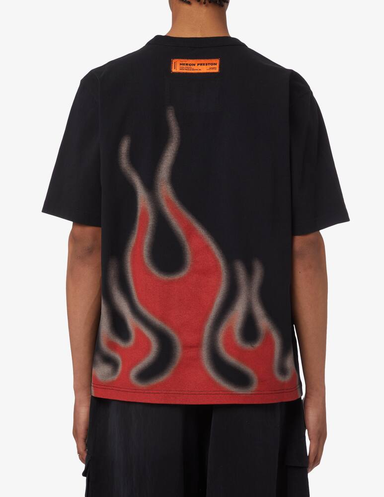 rinascente Heron Preston Heron flames t-shirt 