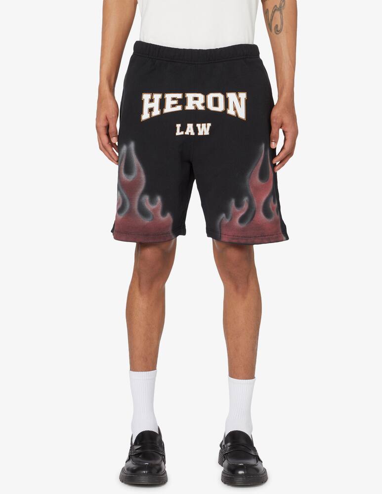 rinascente Heron Preston Flames logo hoodie 