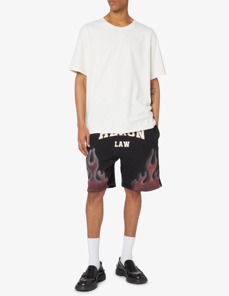 rinascente Heron Preston Flames logo hoodie 