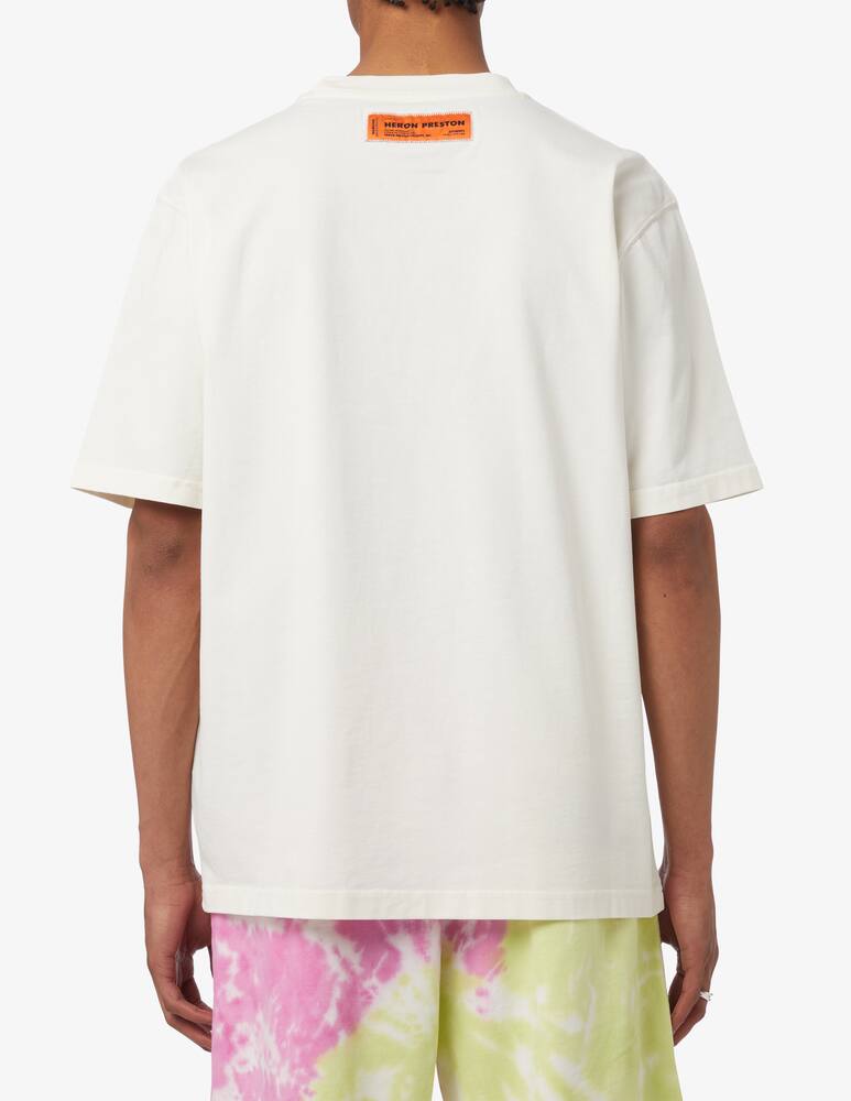 rinascente Heron Preston Logo collar t-shirt 
