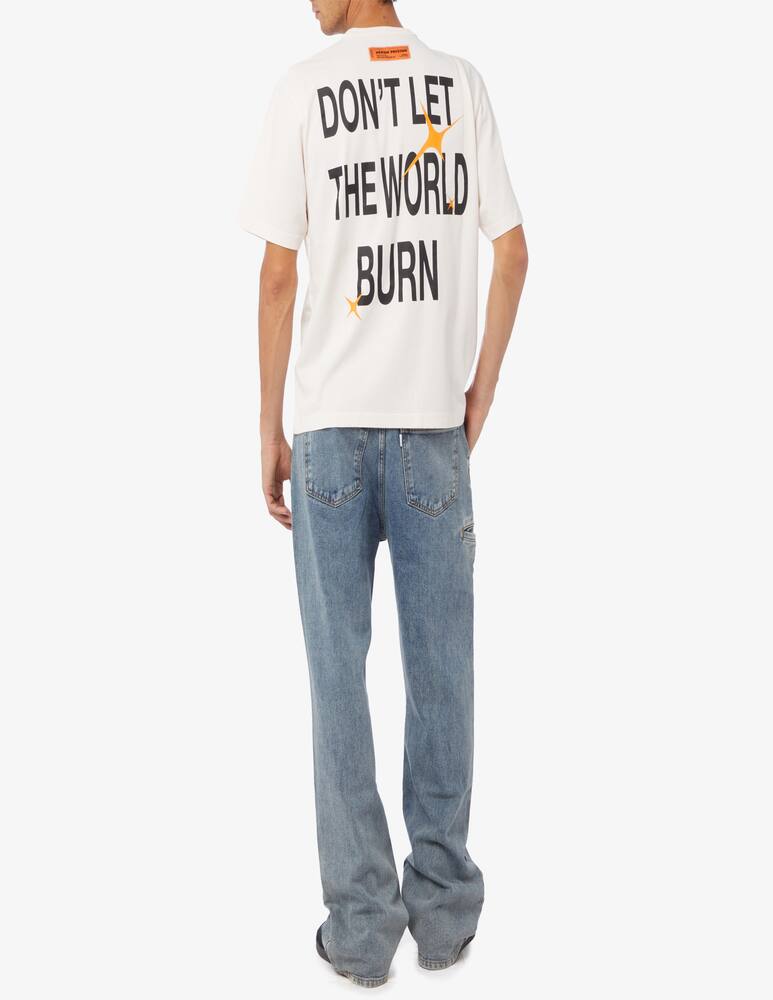 Heron Preston Maglietta globe burn retro - immagine 2 Heron Preston Maglietta globe burn retro - immagine 2