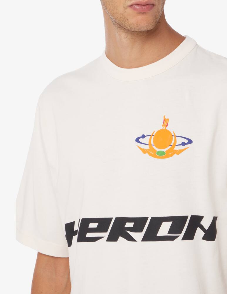 rinascente Heron Preston Maglietta globe burn retro