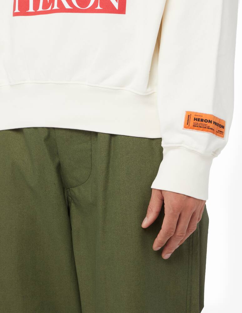 rinascente Heron Preston Felpa girocollo airone new logo