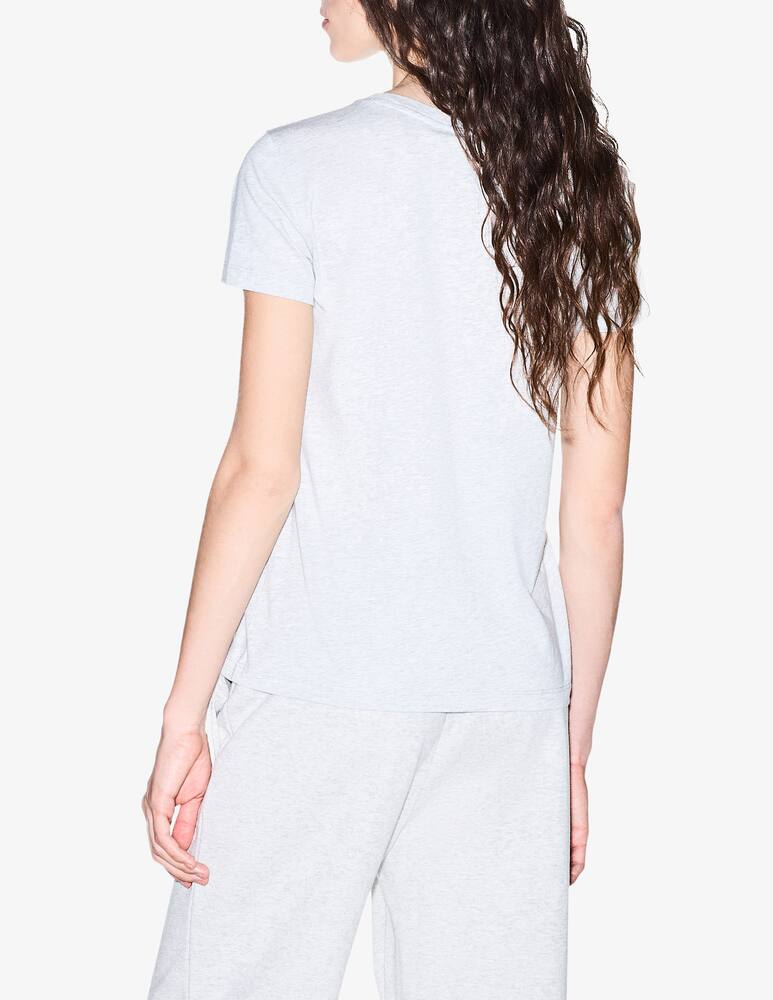 rinascente Armani Exchange College logo t-shirt