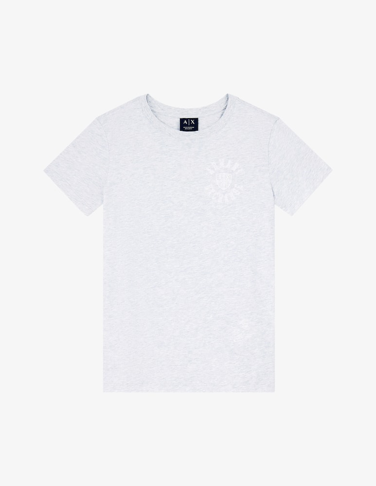 Armani Exchange College logo t-shirt - picture 6