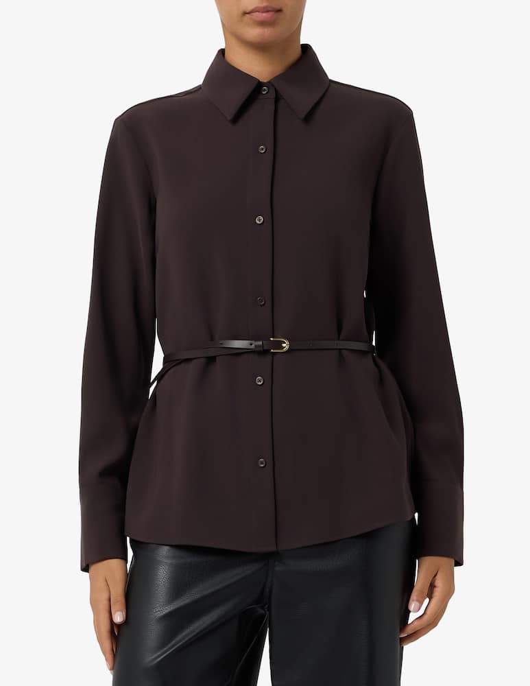 rinascente Armani Exchange Belted shirt