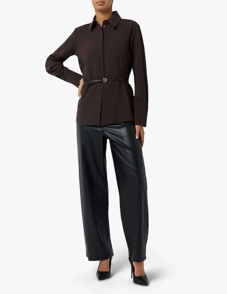 rinascente Armani Exchange Belted shirt