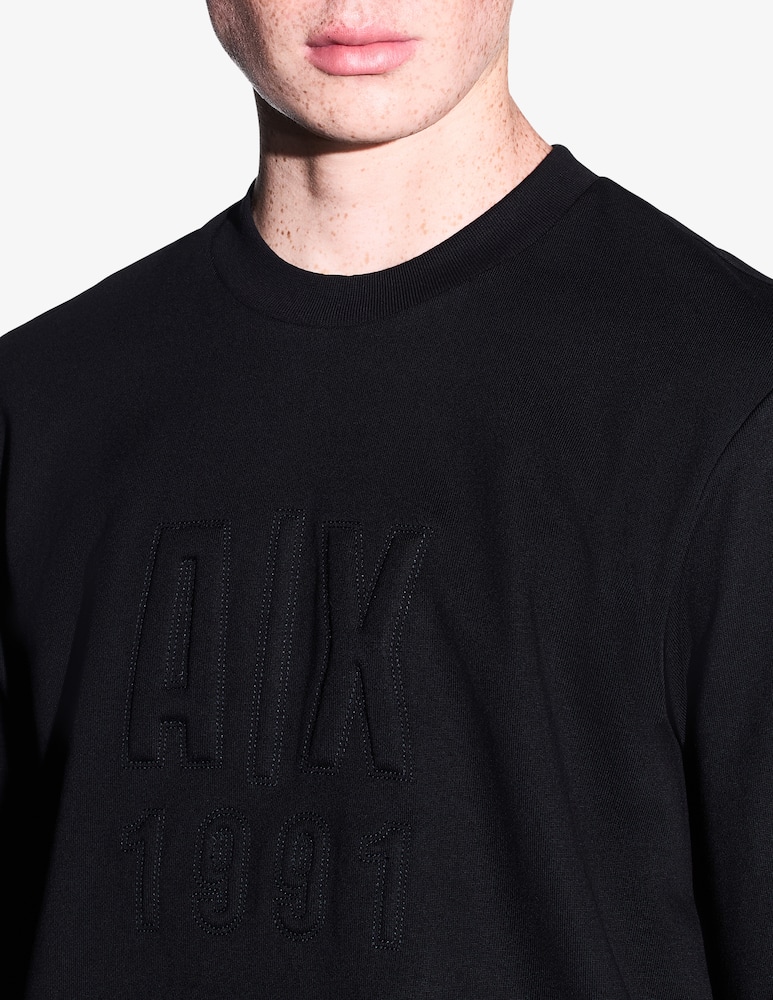 rinascente Armani Exchange Embossed logo sweatshirt