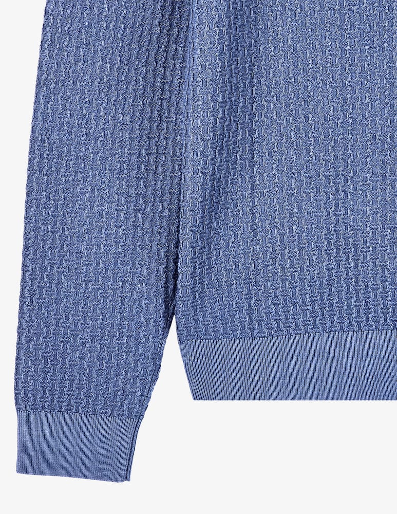 rinascente Armani Exchange Textured crewneck jumper
