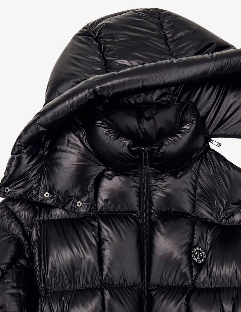 rinascente Armani Exchange Shiny down jacket