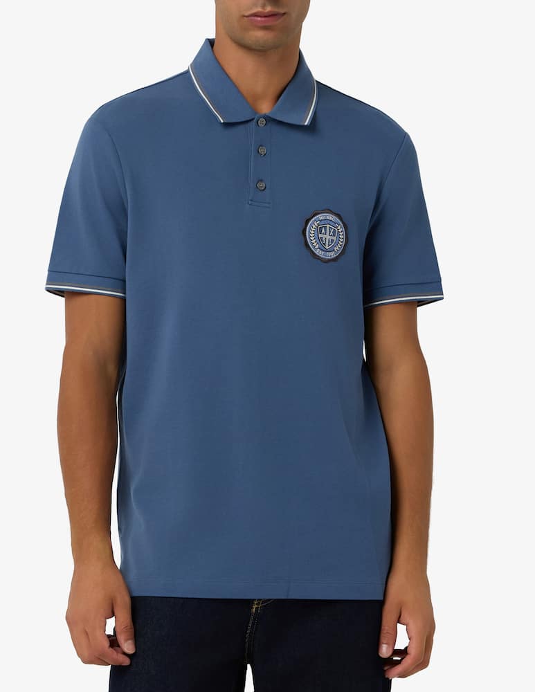 rinascente Armani Exchange Piquet crossover polo