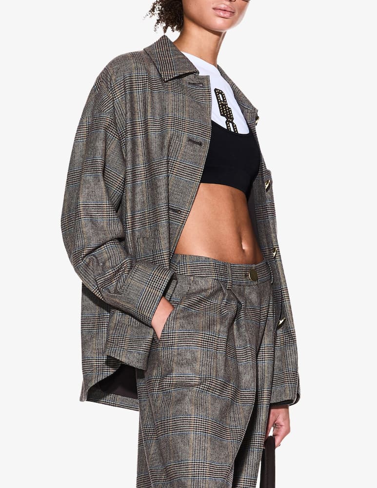 rinascente Armani Exchange Checked overshirt