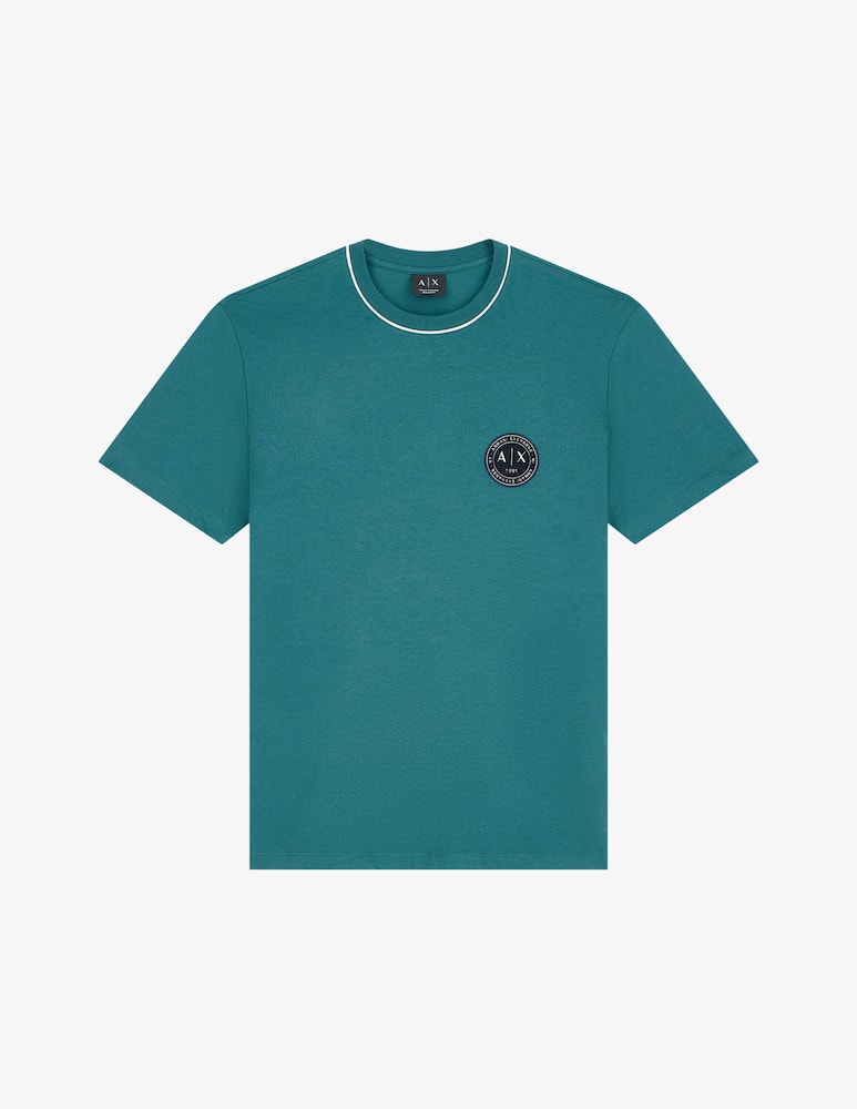 Armani Exchange T-shirt con patch - immagine 1 Armani Exchange T-shirt con patch - immagine 1
