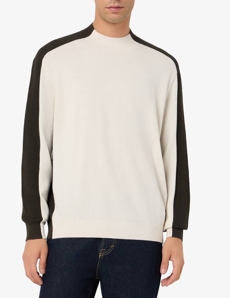 rinascente Armani Exchange Maglia girocollo bicolore