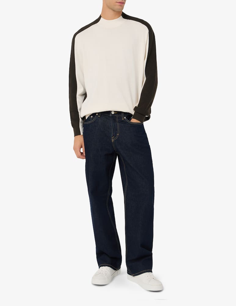 Armani Exchange Bicolour long sleeve jumper - picture 2