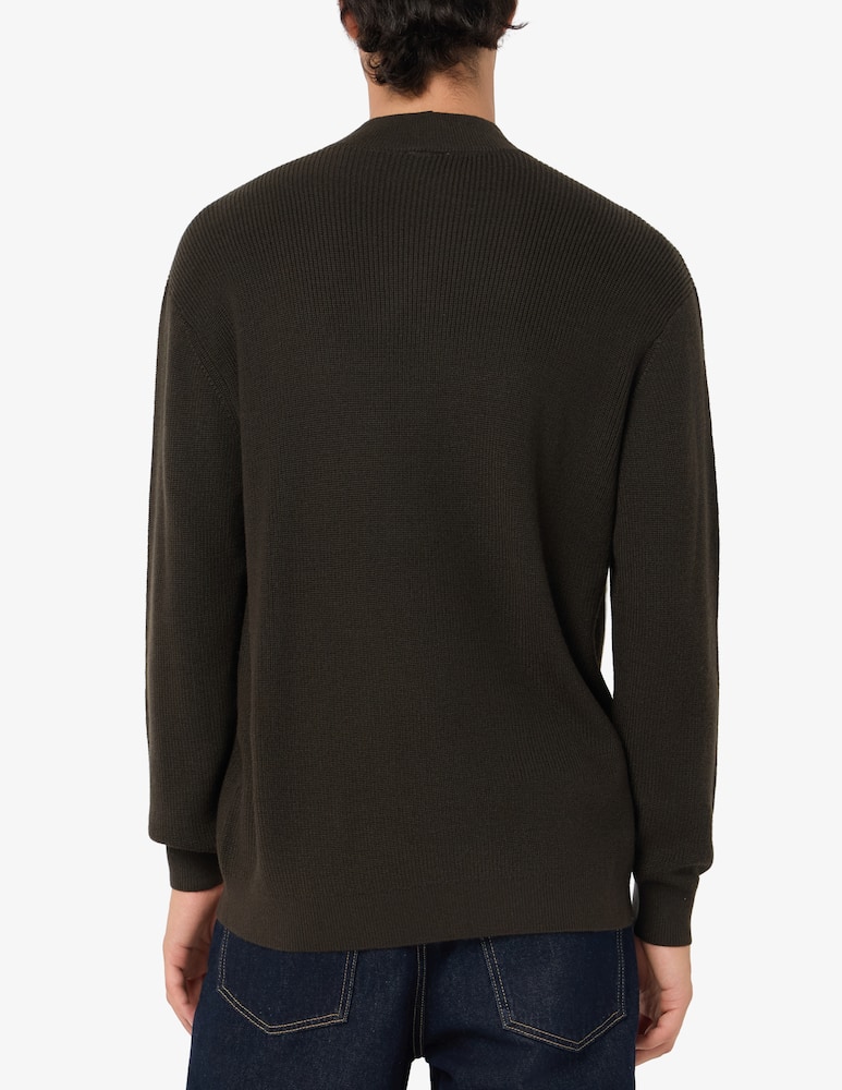 Armani Exchange Bicolour long sleeve jumper - picture 3