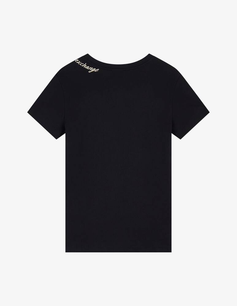 rinascente Armani Exchange Logo collar t-shirt