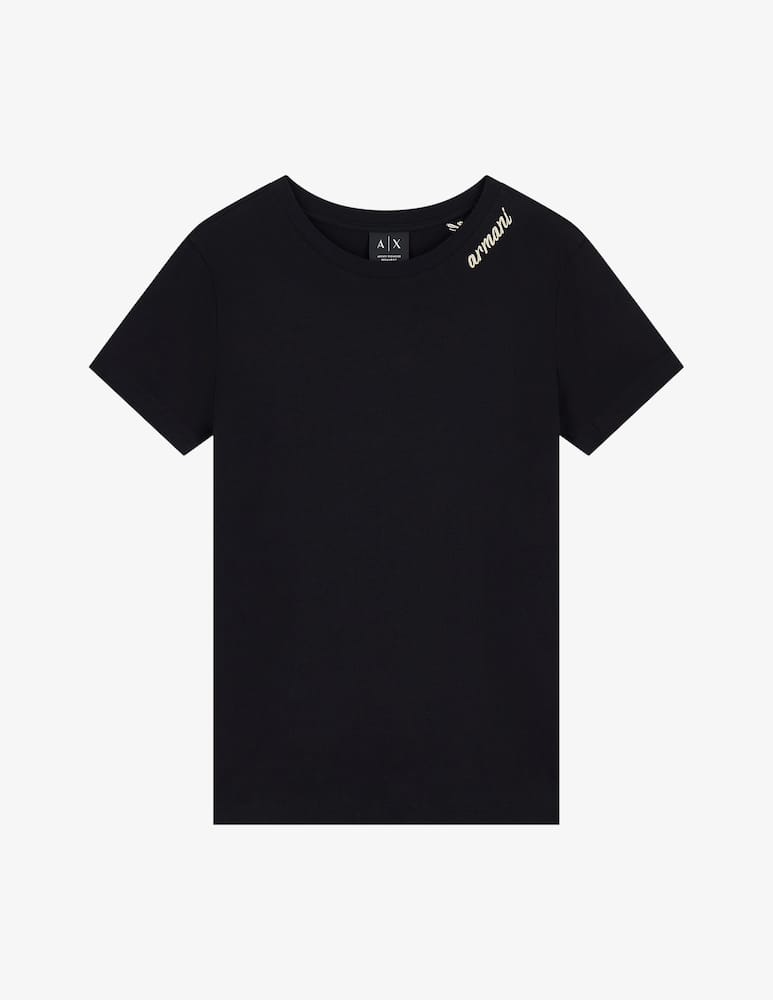 Armani Exchange Logo collar t-shirt - picture 5 Armani Exchange Logo collar t-shirt - picture 5