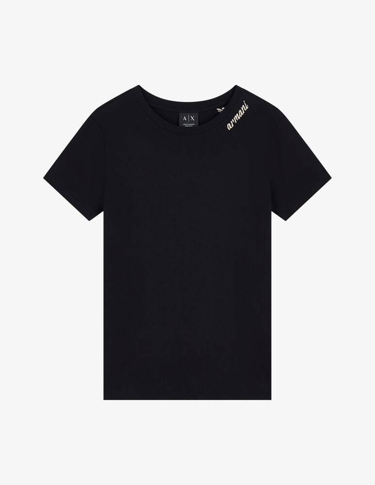 rinascente Armani Exchange Logo collar t-shirt