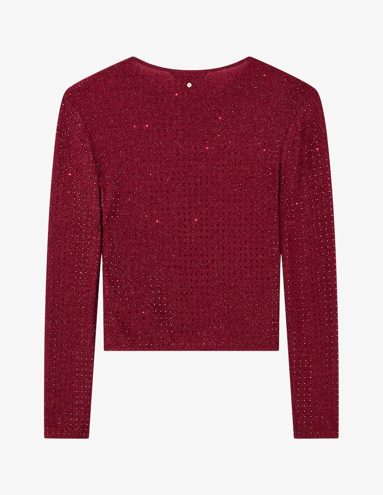 Armani Exchange Crystal jersey jumper - picture 1 Armani Exchange Crystal jersey jumper - picture 1
