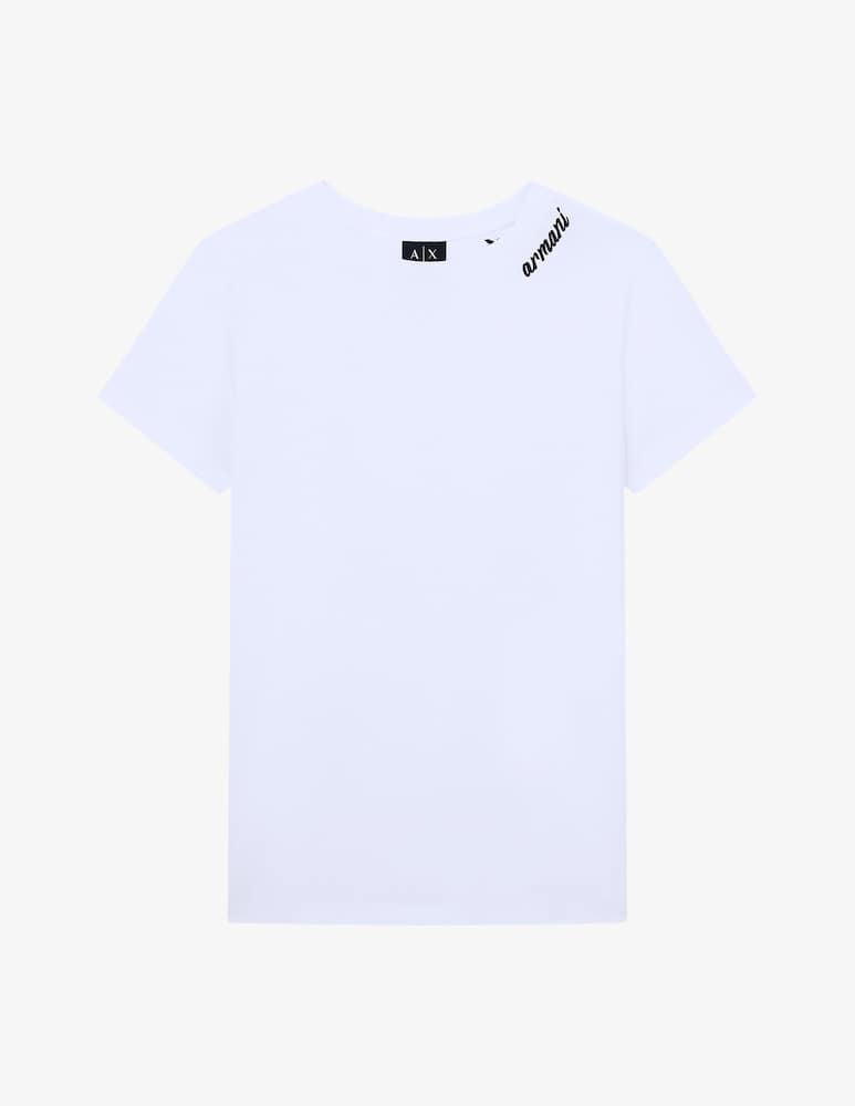 rinascente Armani Exchange Logo collar t-shirt