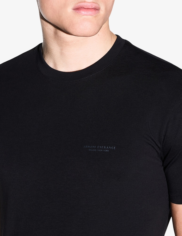 Armani Exchange T-shirt extra slim con logo - immagine 4 Armani Exchange T-shirt extra slim con logo - immagine 4