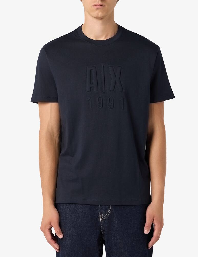 rinascente Armani Exchange T-shirt con logo embossed AX