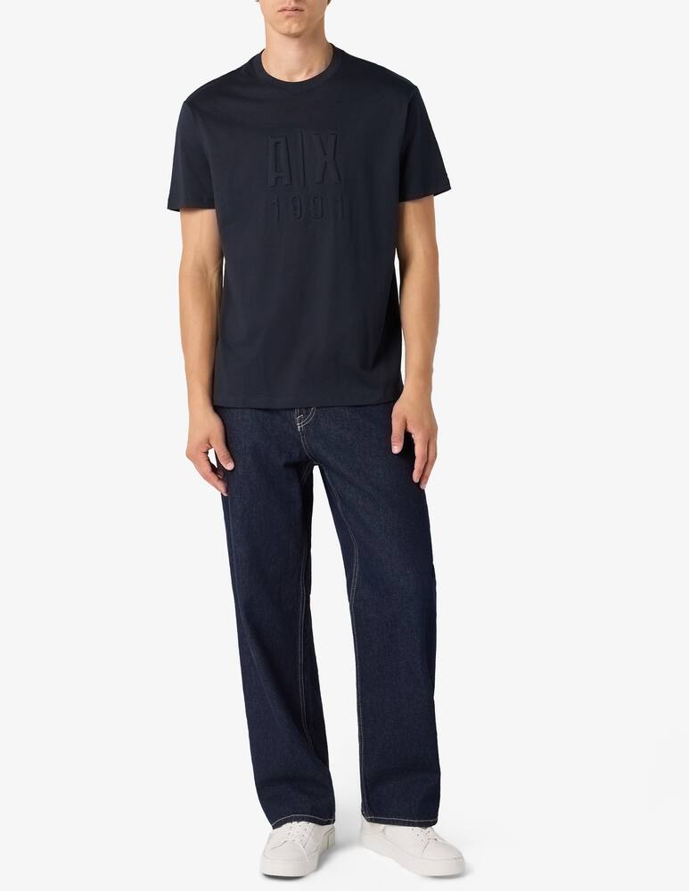 rinascente Armani Exchange T-shirt con logo embossed AX