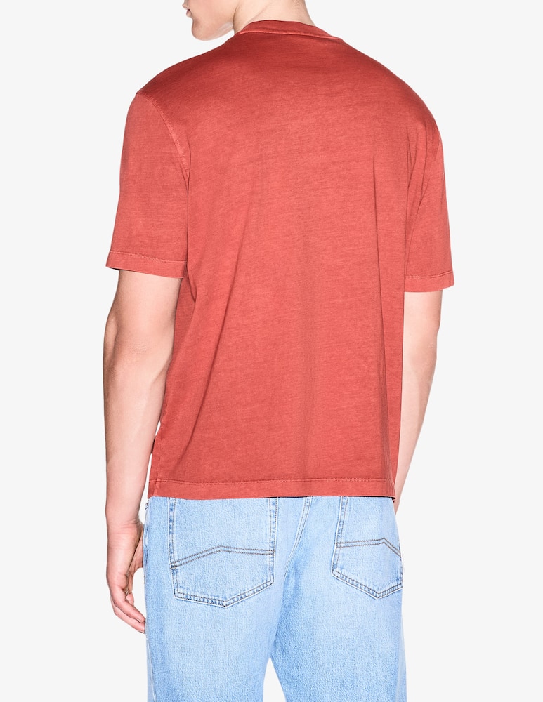 rinascente Armani Exchange T-shirt con lettering scolorito
