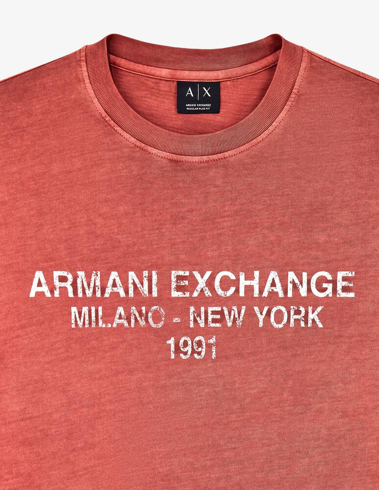 Armani Exchange T-shirt con lettering scolorito - immagine 7 Armani Exchange T-shirt con lettering scolorito - immagine 7
