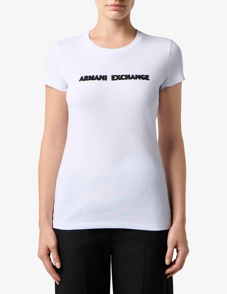 Armani Exchange Logo script t-shirt - picture 1 Armani Exchange Logo script t-shirt - picture 1