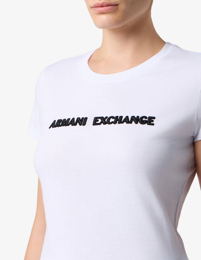 Armani Exchange Logo script t-shirt - picture 4 Armani Exchange Logo script t-shirt - picture 4